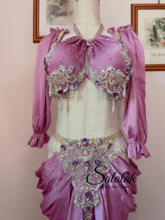 オリエンタルオーダー衣装 パープルピンク 色変更可能 lw2113 - ベリー