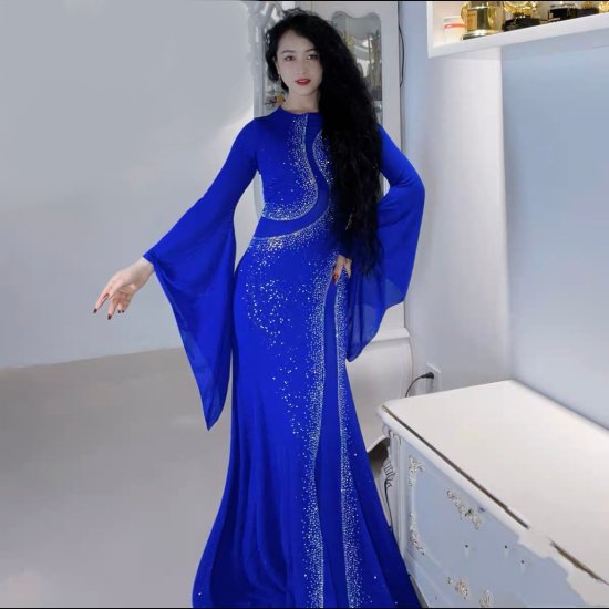 ベリーダンス衣装 イラキードレス iraqi ワンピース lw2183 - ベリーダンス衣装・レディースファッション【Salalah】
