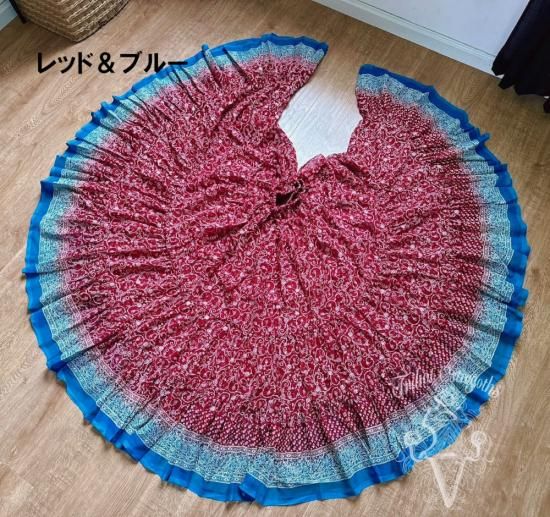 美品25ヤード ジプシースカート＆チョリ セット エスニック衣装 ベリーダンス 美品25ヤード ジプシースカート＆チョリ セット エスニック衣装
