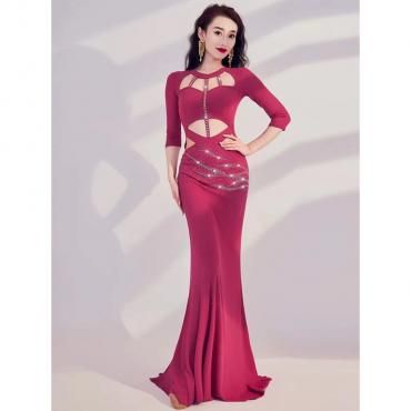 エジプト製 Amrデザイン オリエンタルブラ＆ベルト ゴールド