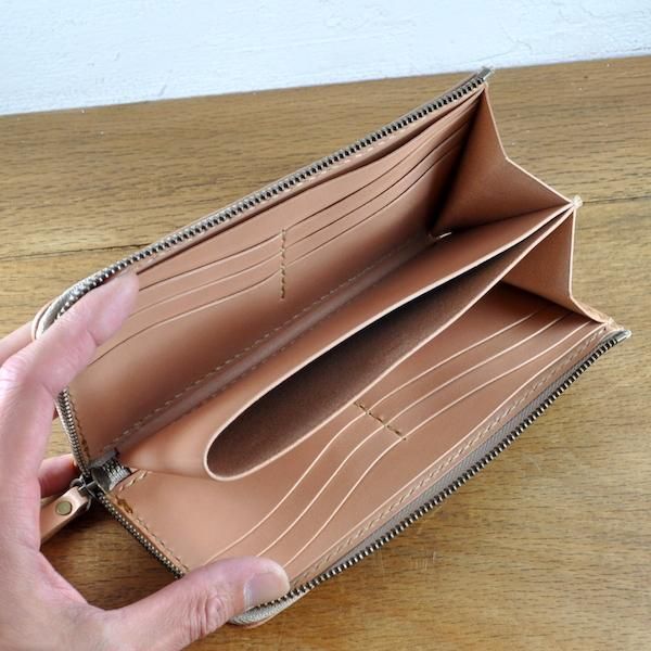 ロングウォレット・L字ファスナー LWLF01 [栃木レザー使用長財布]