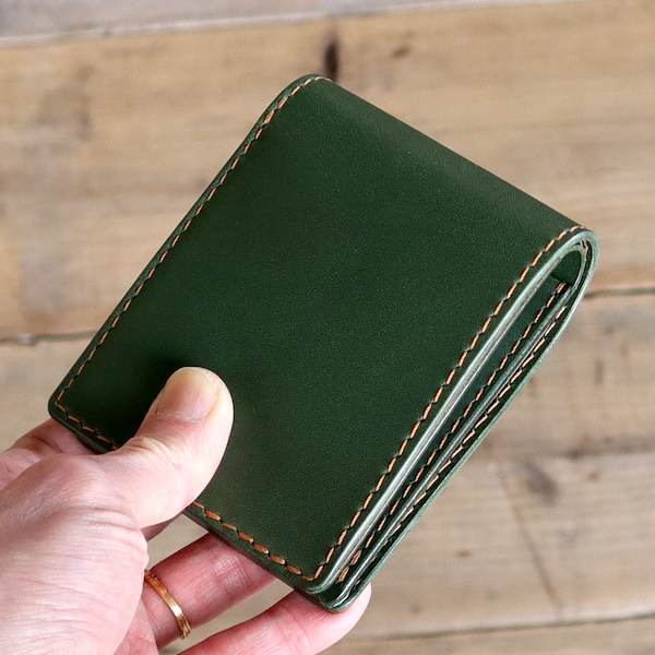 ショートウォレット・ボックス SWBX01 [栃木レザー使用二つ折り財布