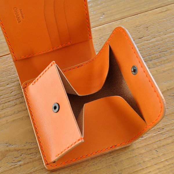 ショートウォレット・ボックス SWBX01 [栃木レザー使用二つ折り財布