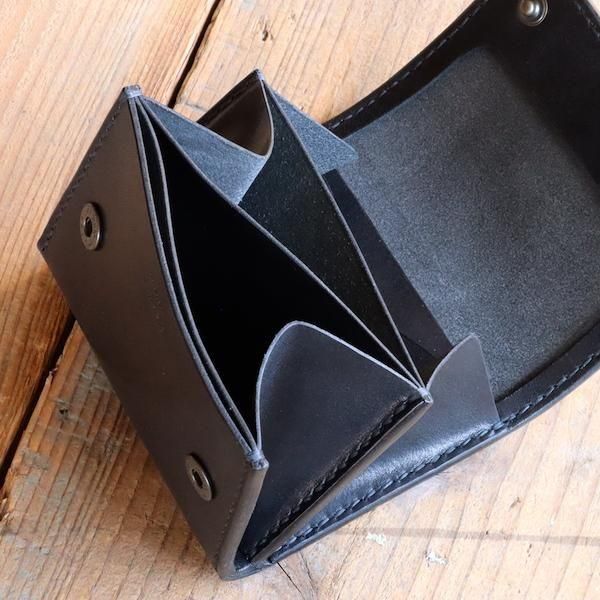 ショートウォレット・フラップ SWF01 [栃木レザー使用財布] - 革工房