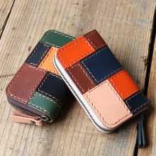 カラフル レザーパッチワーク | 革工房OHANA ハンドメイド カラフル レザーパッチワーク | 革工房OHANA ハンドメイド