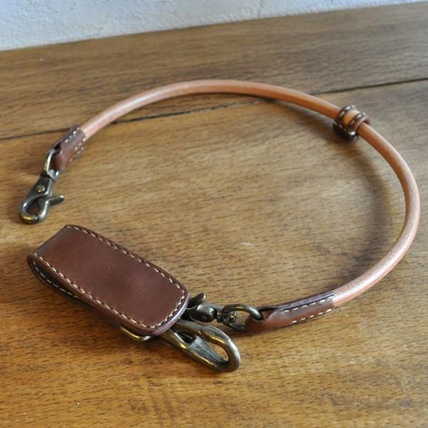 ベルトループキーホルダー KH01 [栃木レザー使用] - 革工房OHANA