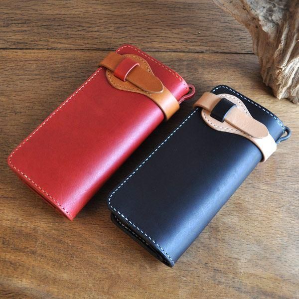 栃木レザー使用] レザー財布 (ロングウォレット) ベルト | 革