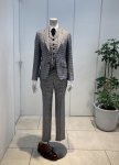 <img class='new_mark_img1' src='https://img.shop-pro.jp/img/new/icons13.gif' style='border:none;display:inline;margin:0px;padding:0px;width:auto;' />レディースオーダー マニッシュスーツ | シングル２B JK 千鳥格子/Ladies' Order Mannish Suit | Single 2B JK Houndstooth Check
