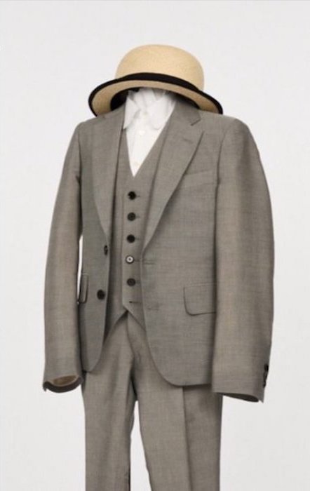 <img class='new_mark_img1' src='https://img.shop-pro.jp/img/new/icons7.gif' style='border:none;display:inline;margin:0px;padding:0px;width:auto;' />C&R / Vintage Alpaca 3P Suit (Jacket + Vest + Pants) / Gray「1」