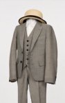 <img class='new_mark_img1' src='https://img.shop-pro.jp/img/new/icons7.gif' style='border:none;display:inline;margin:0px;padding:0px;width:auto;' />C&R / Vintage Alpaca 3P Suit (Jacket + Vest + Pants) / Gray1