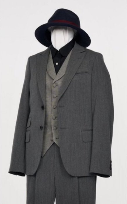 C&R / modal wool 3P Suit (Jacket + Vest + Pants) / Gray「5」