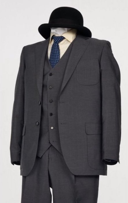 C&R / Vintage Alpaca 3P Suit (Jacket + Vest + Pants) / Gray「10」