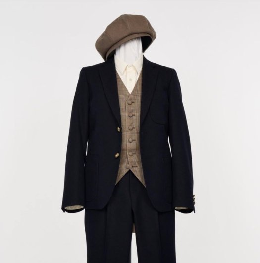 C&R / wool surge navy blazer 2P Suit (Jacket + Pants) / Navy4