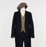 C&R / wool surge navy blazer 2P Suit (Jacket + Pants) / Navy「4」