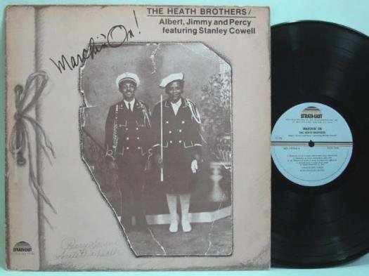 有名な高級ブランド ジャズレコード The On! Brothers/Marchin' Heath ...