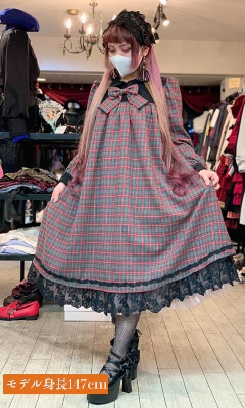 Atelier Pierrot アトリエピエロ アマービレドレス チェックを販売する通販ページです
