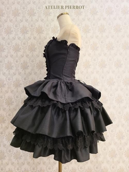 Atelier Pierrot アトリエピエロ ミニコルセットワンピース 黒を販売する通販ページです Atelier Pierrot アトリエピエロ ミニコルセットワンピース 黒を販売する通販ページです