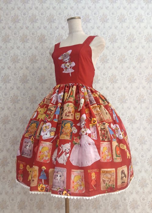 【Violet Fane】OTOME Nostalgia ジャンパースカートを販売する通販ページです。