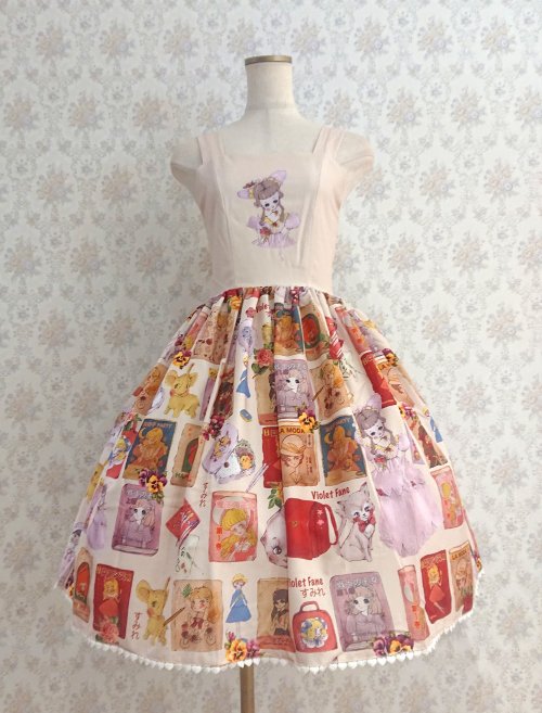 Violet Fane】OTOME Nostalgia ジャンパースカートを販売する通販 