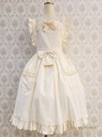 <img class='new_mark_img1' src='https://img.shop-pro.jp/img/new/icons16.gif' style='border:none;display:inline;margin:0px;padding:0px;width:auto;' />★20%OFF★【ATELIER PIERROT】アトリエピエロ　エルフィーエプロン   Ivory  