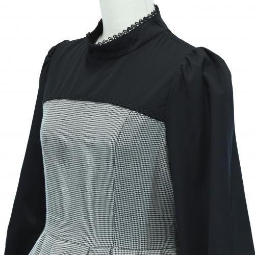 Sheglit シェグリット Earl Grey タックワンピース ブラックを販売する通販ページです Sheglit シェグリット Earl Grey タックワンピース ブラックを販売する通販ページです