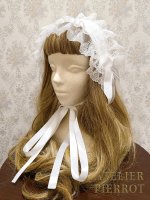 【ATELIER PIERROT】romanesque headdress  ロマネスクヘッドドレス　White  