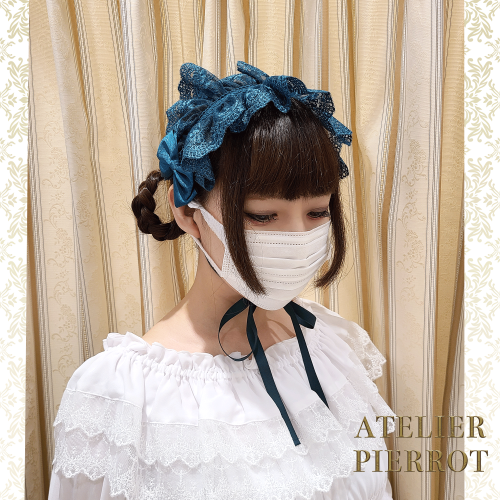 Atelier Pierrot アトリエピエロ レースリボンヘッドドレス を販売する通販ページです Atelier Pierrot アトリエピエロ レースリボンヘッドドレス を販売する通販ページです