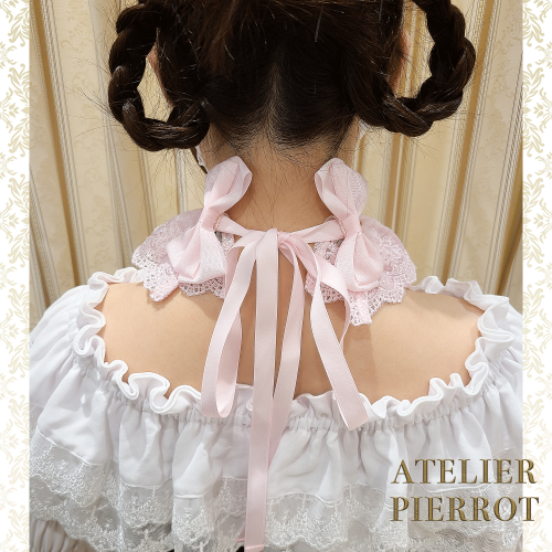 ATELIER PIERROT】アトリエピエロ レースリボンヘッドドレス を販売