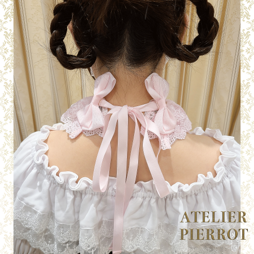 ATELIER PIERROT】アトリエピエロ レースリボンヘッドドレス を販売 