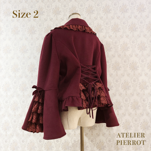 【ATELIER PIERROT】Aletta アレッタ ショートコート ピンク 