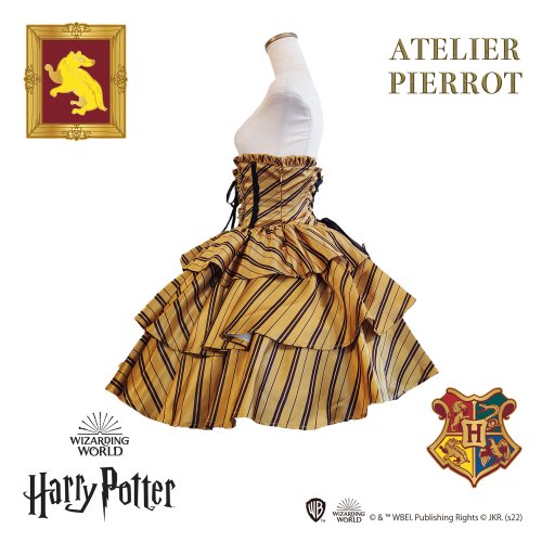 【ATELIER PIERROT】ハリー・ポッター フリルコルセットスカート ハッフルパフ - ATELIER-PIERROT アトリエピエロ