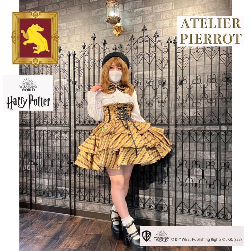 ATELIER PIERROT】ハリー・ポッター トリプルリボンタイ ハッフルパフ - ATELIER-PIERROT アトリエピエロ