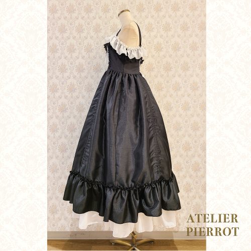 【ATELIER PIERROT】アトリエピエロ ロングバッスルジャンパースカートを販売する通販ページです。