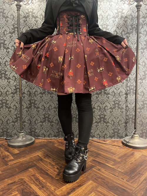 ATELIER PIERROT】アトリエピエロ Royal Crown コルセットスカートを 