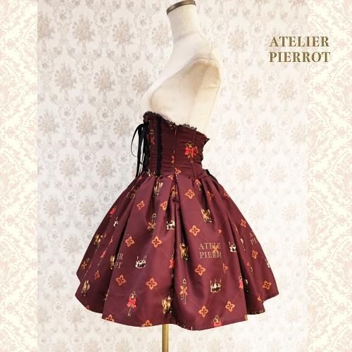 ATELIER PIERROT】アトリエピエロ Royal Crown コルセットスカートを 