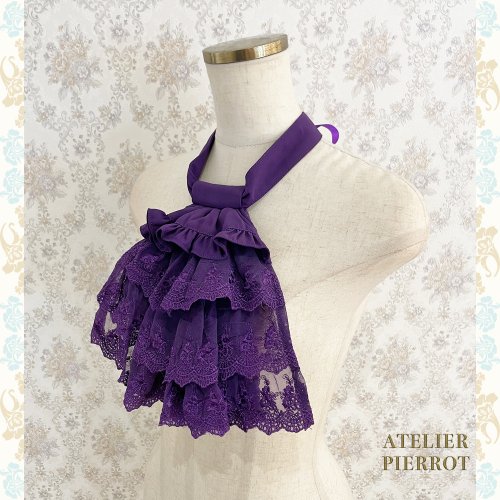 ATELIER PIERROT】アトリエピエロ Louise Jabot Blouse ルイーズ