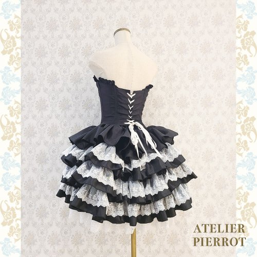 ATELIER PIERROT】アトリエピエロ 4段コルセットワンピース を販売する