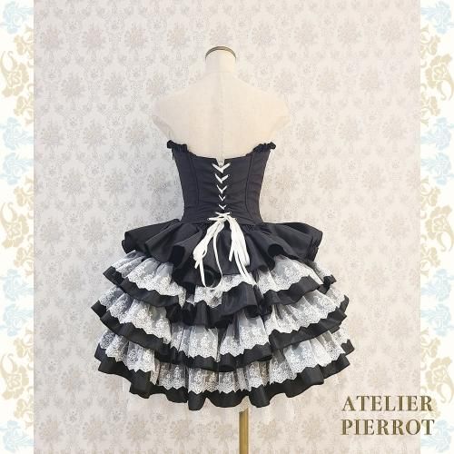 ATELIER PIERROT】アトリエピエロ 4段コルセットワンピース を販売する