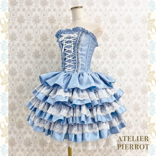 ATELIER PIERROT】アトリエピエロ 4段コルセットワンピース を販売する