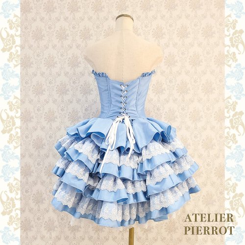 ATELIER PIERROT】アトリエピエロ 4段コルセットワンピース を販売する