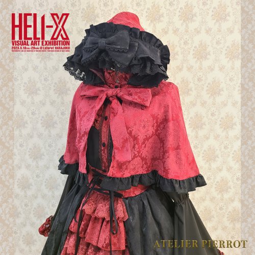 HELI-X × ATELIER PIERROT】 Rose Red Madness 薔薇色の憤怒 赤黒 ...