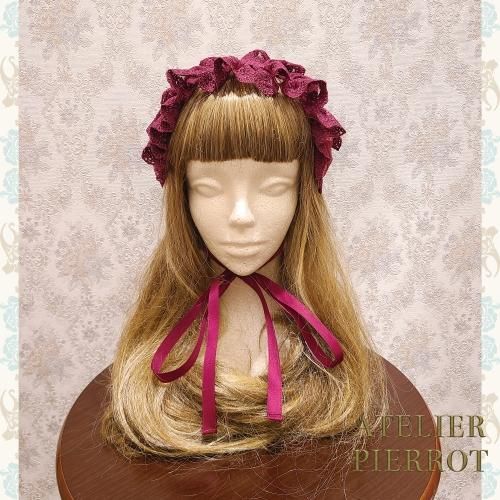 ATELIER PIERROT】アトリエピエロ Gothic Lattices Headdress 