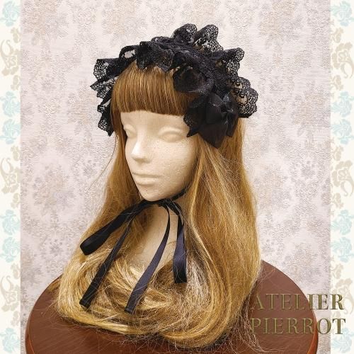 ATELIER PIERROT】アトリエピエロ Gothic Lattices Headdress 