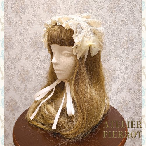 ATELIER PIERROT】アトリエピエロ Gothic Lattices Headdress