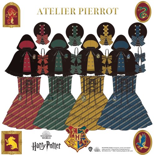 再生産【ATELIER PIERROT】ハリー・ポッター フリルコルセットスカート ...