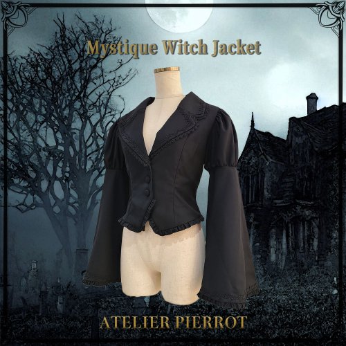 ATELIER PIERROT】 Mystique Witch Jacket Blackを販売する通販ページ