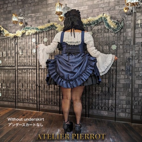 【ATELIER PIERROT】Bustle Corset JSK Plus size Size2~4 5色 ★アンダースカートセット★ -  ATELIER-PIERROT アトリエピエロ