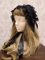 ATELIER PIERROTromanesque headdress  ޥͥإåɥɥ쥹Black