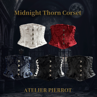 ATELIER PIERROTۡMidnight Thorn CorsetWhite/Wine/Navy/BlackWhite/Black