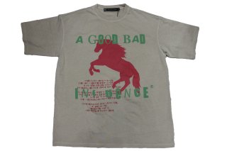 <img class='new_mark_img1' src='https://img.shop-pro.jp/img/new/icons14.gif' style='border:none;display:inline;margin:0px;padding:0px;width:auto;' />A Good Bad Influence  horse logo washed T  KHAKI